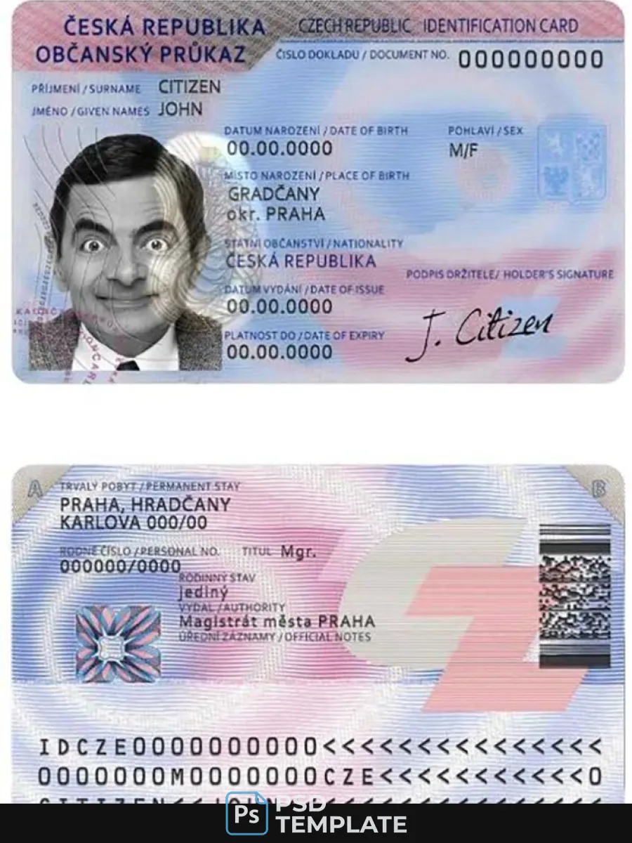 Czechia Id 1 — ID Cards