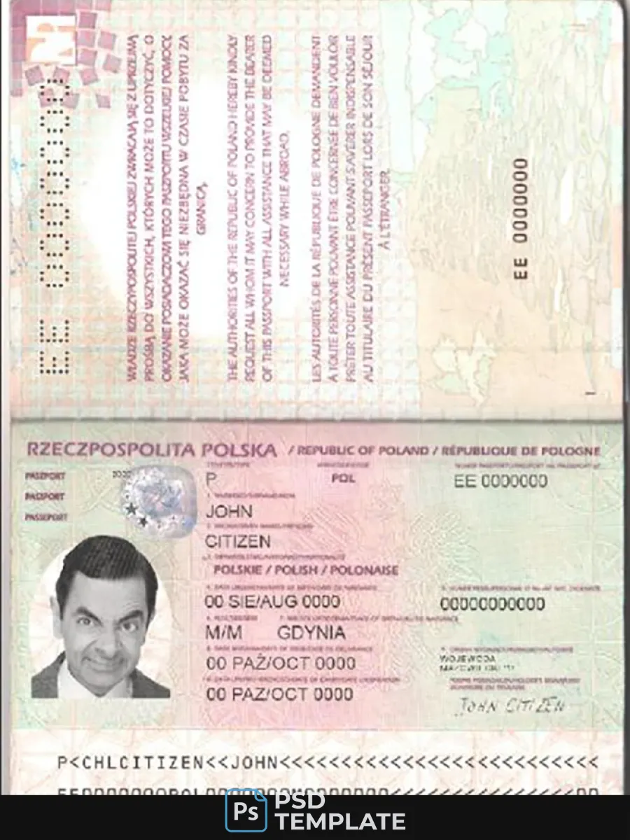 Poland Passport 2011 2018 — Passports