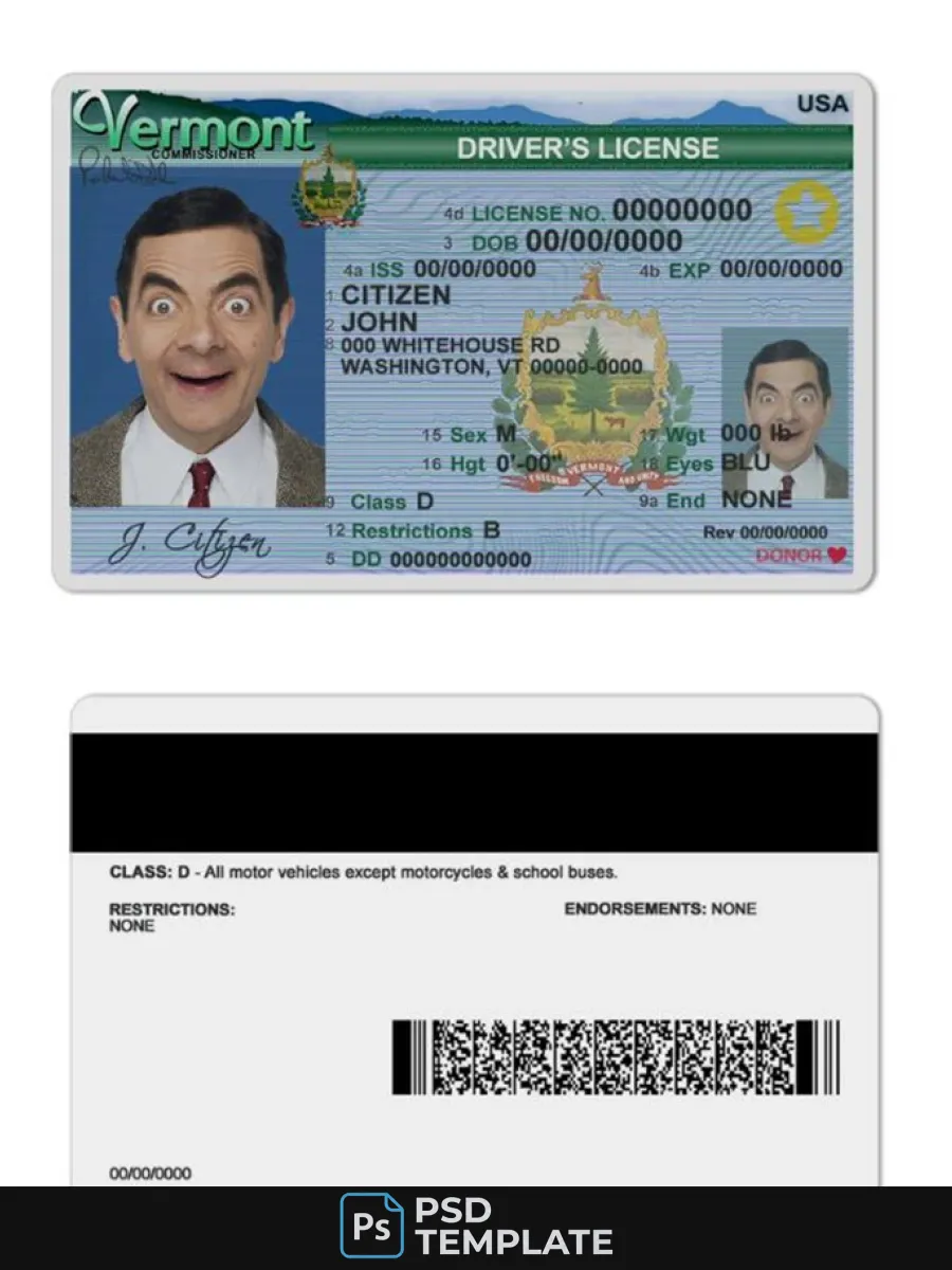 Usa Vermont Dl 2004 2019