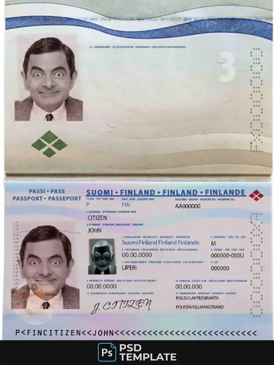 Finland Passport — Passports
