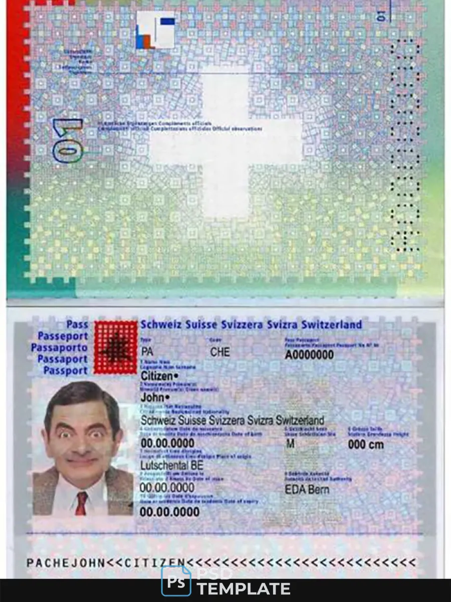 Switzerland Passport — Passports