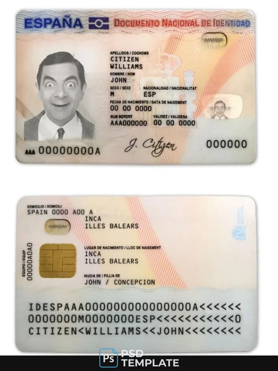 Spain Id — ID Cards