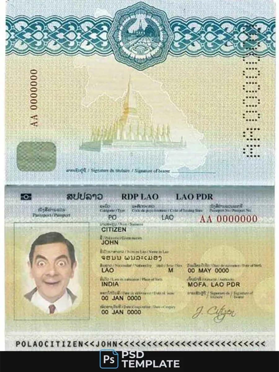 Laos Passport — Passports