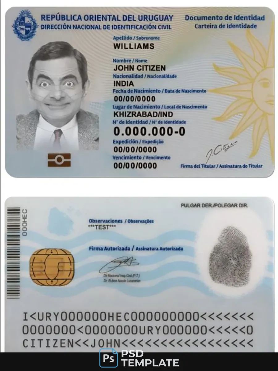 Uruguay Id — ID Cards