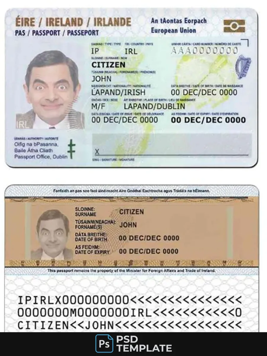 Ireland Id — ID Cards