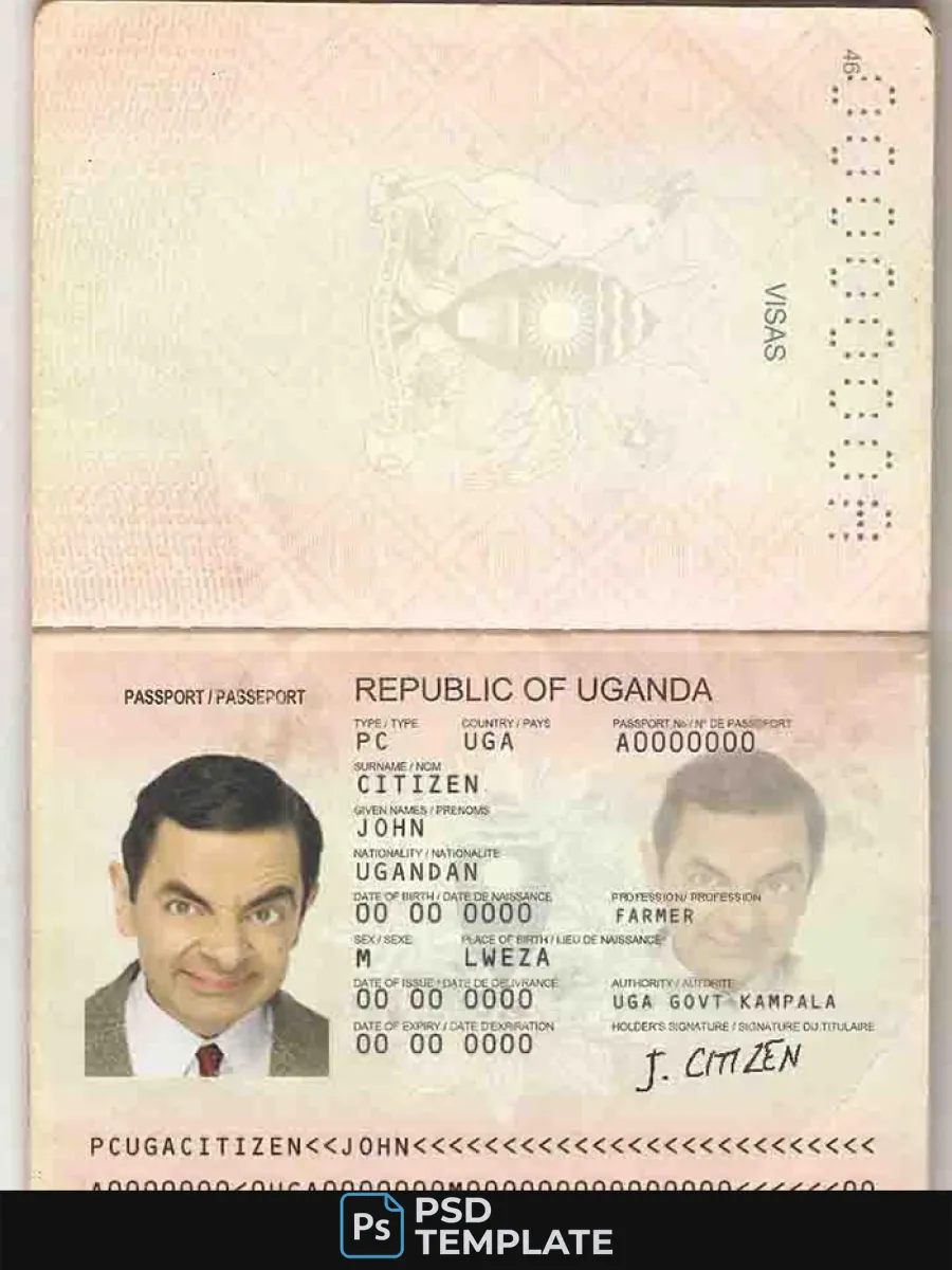Uganda Passport — Passports