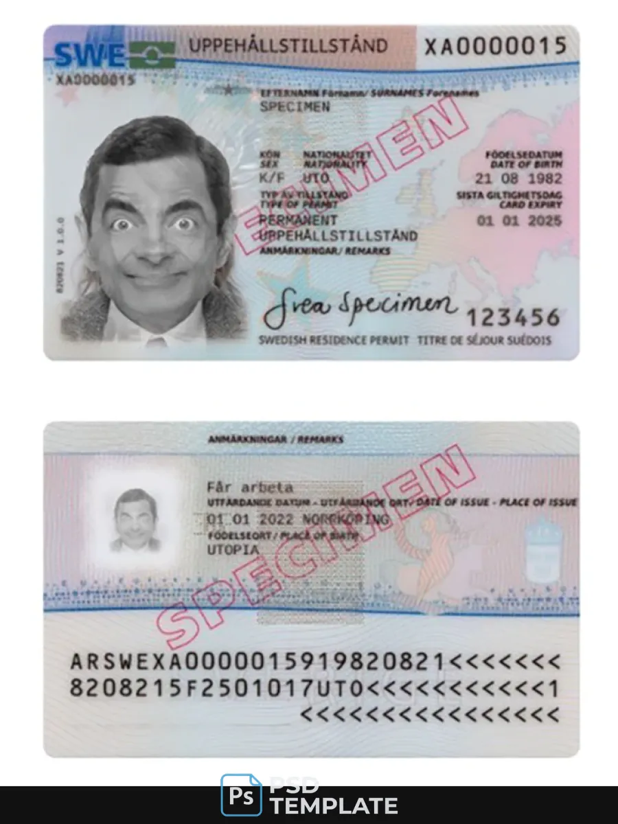 Sweden Residence Permit 2022 Present — Residence Permit