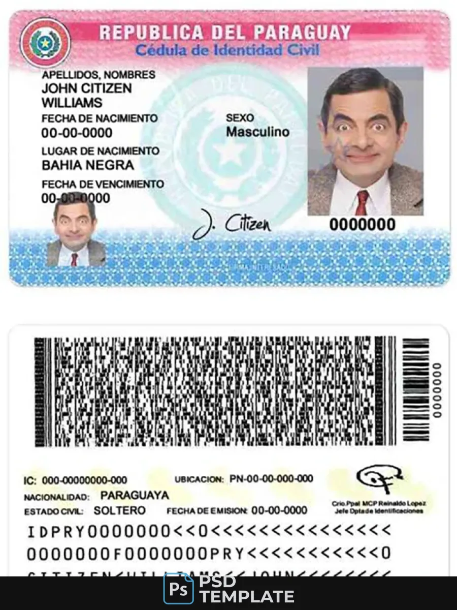 Paraguay Id — ID Cards