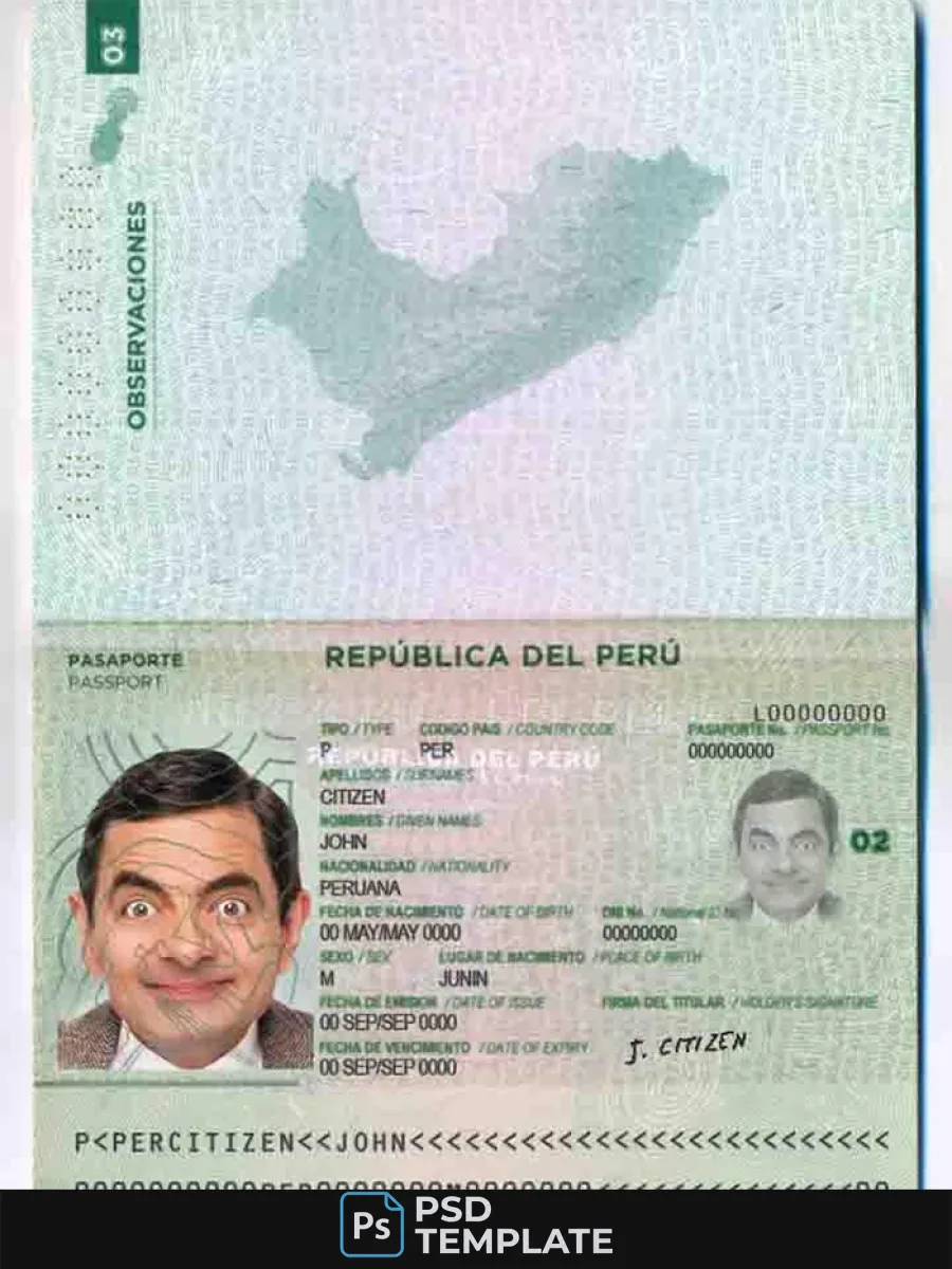 Peru Passport — Passports