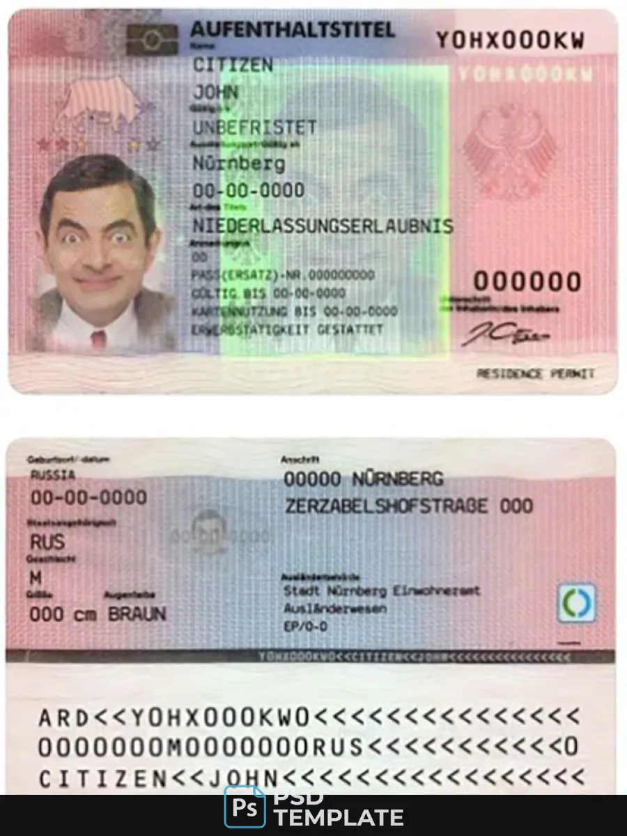 Germany Residence Permit — Residence Permit