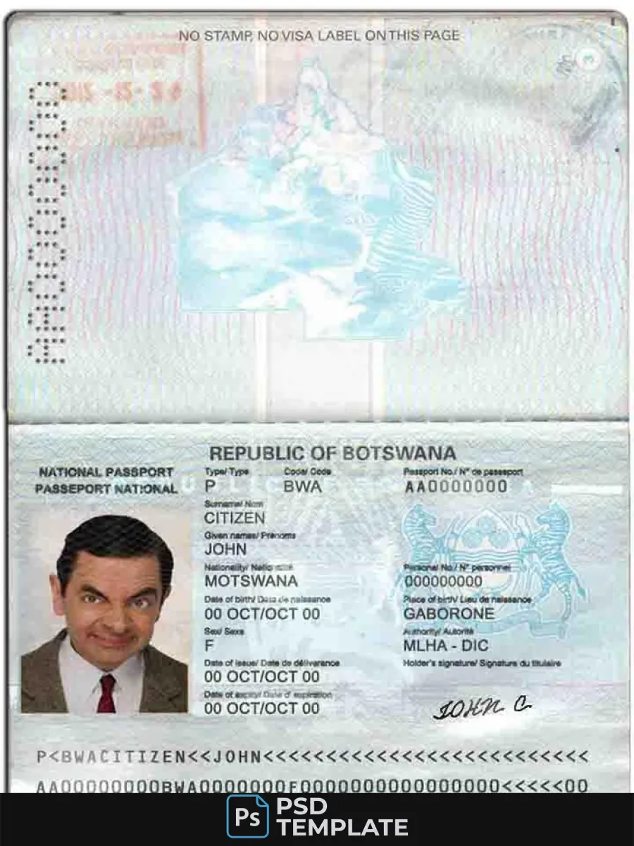 Botswana Passport
