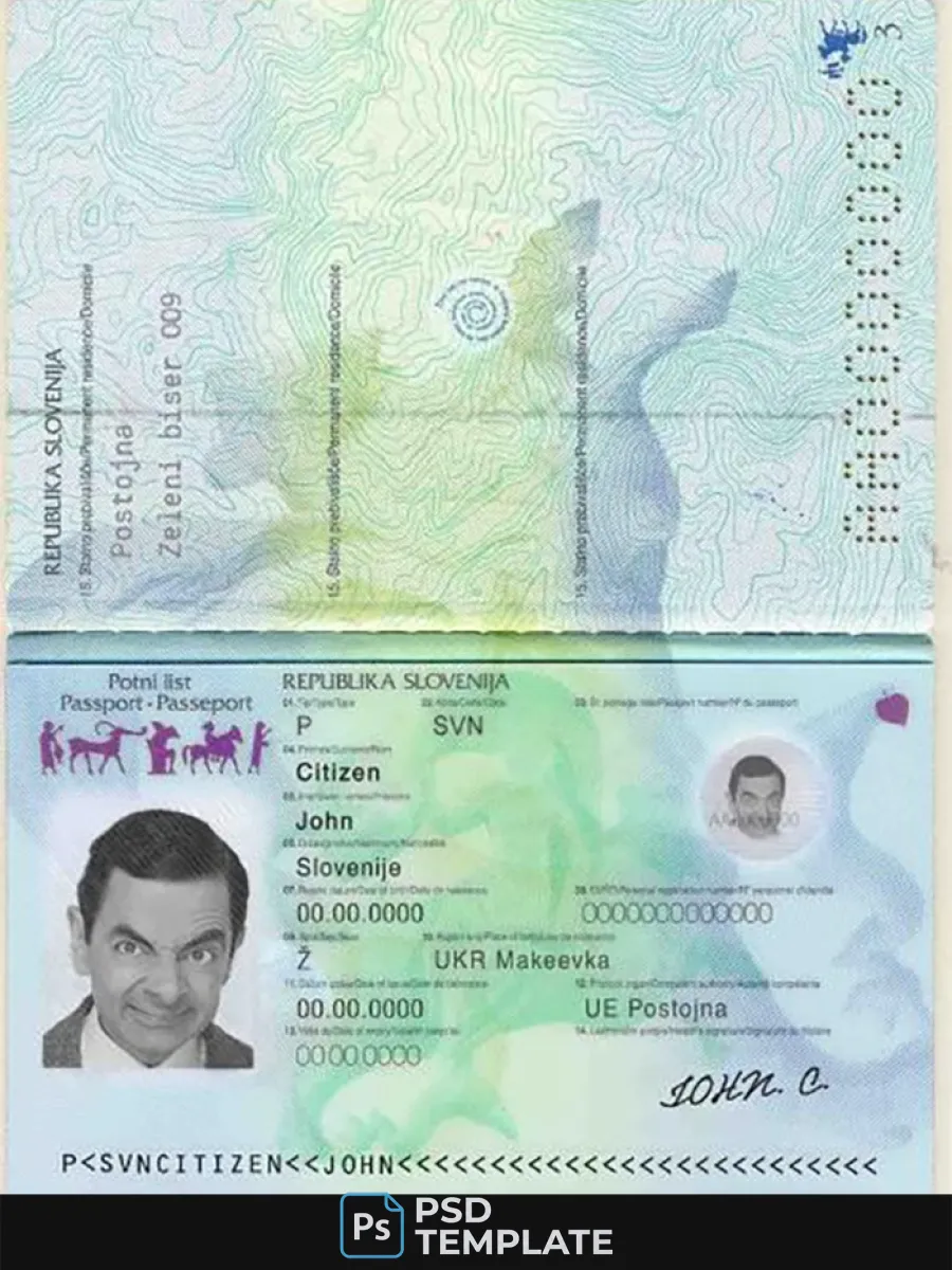 Slovenia Passport — Passports
