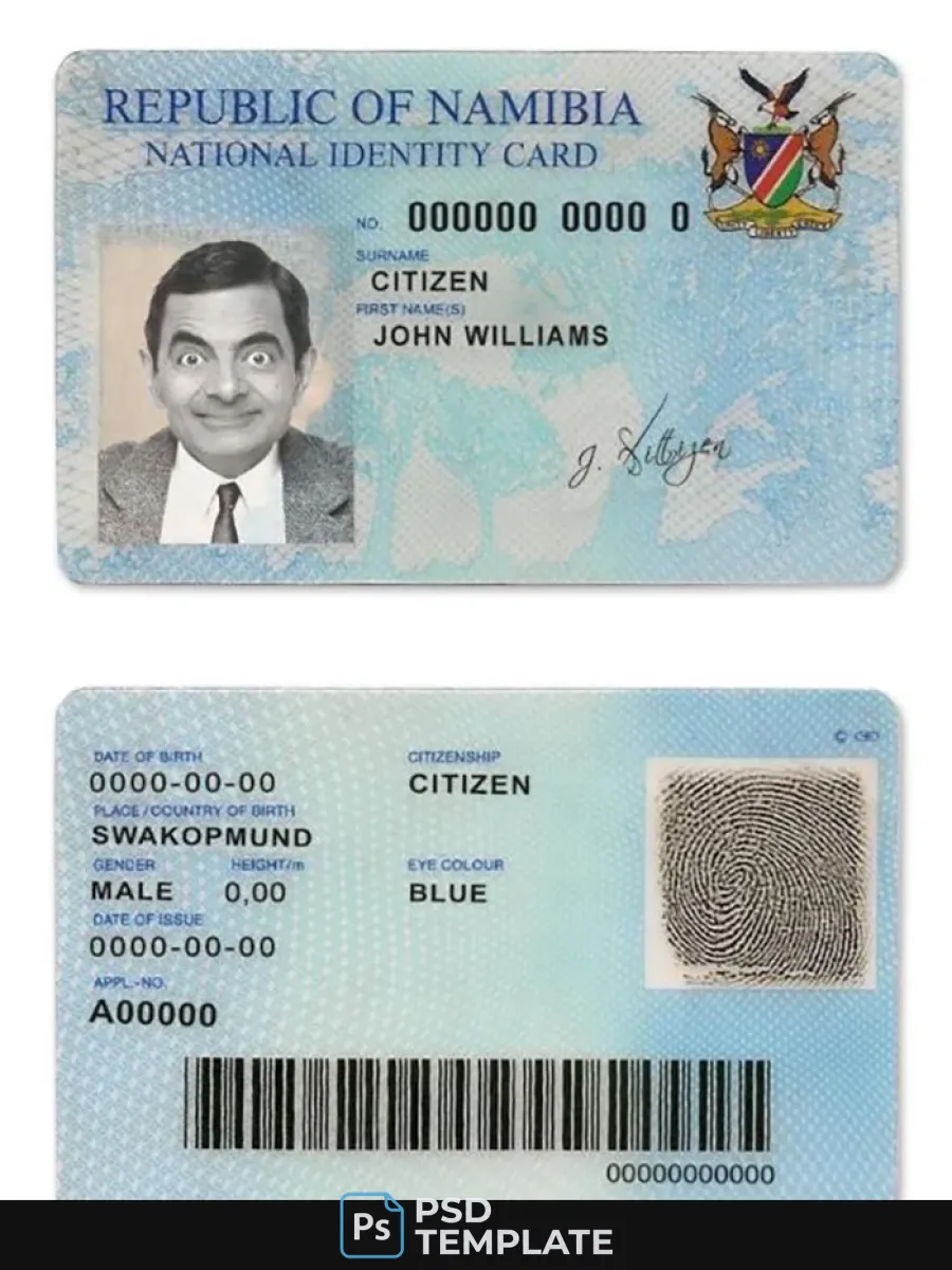 Namibia Id — ID Cards