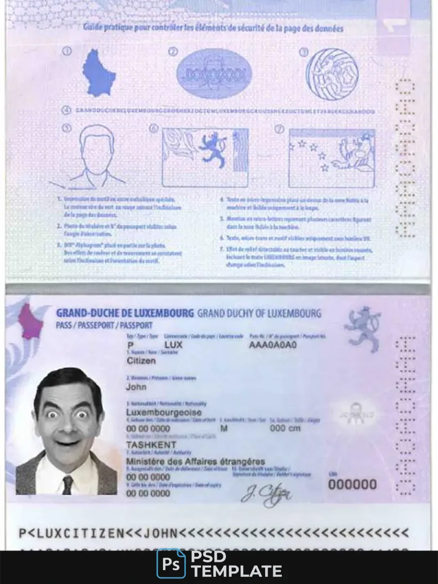 Luxembourg Passport — Passports