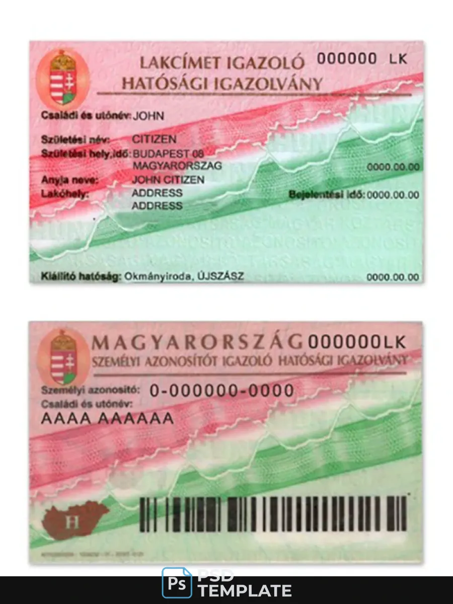 Hungary Certificate Proof Of Residence — Residence Permit