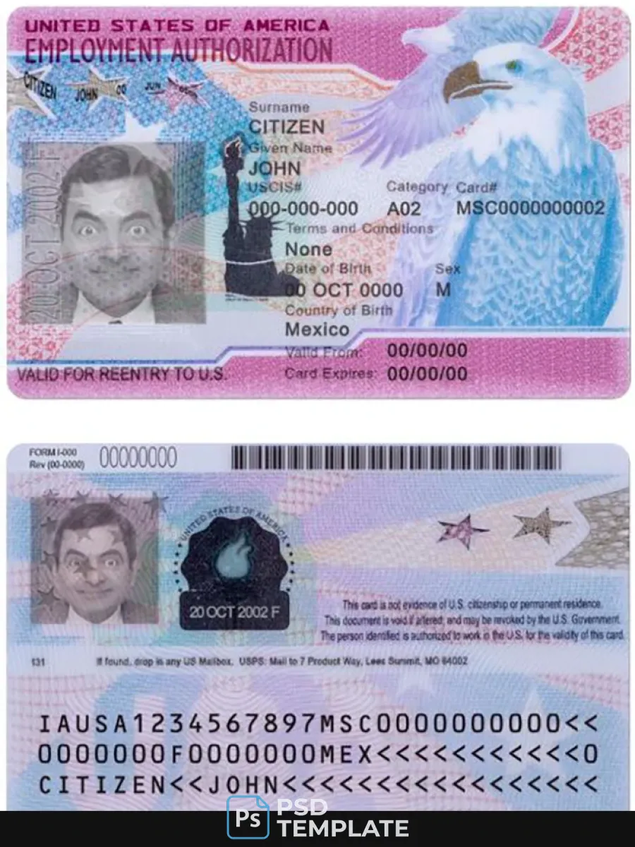 Usa Employment Authorization — ID Cards