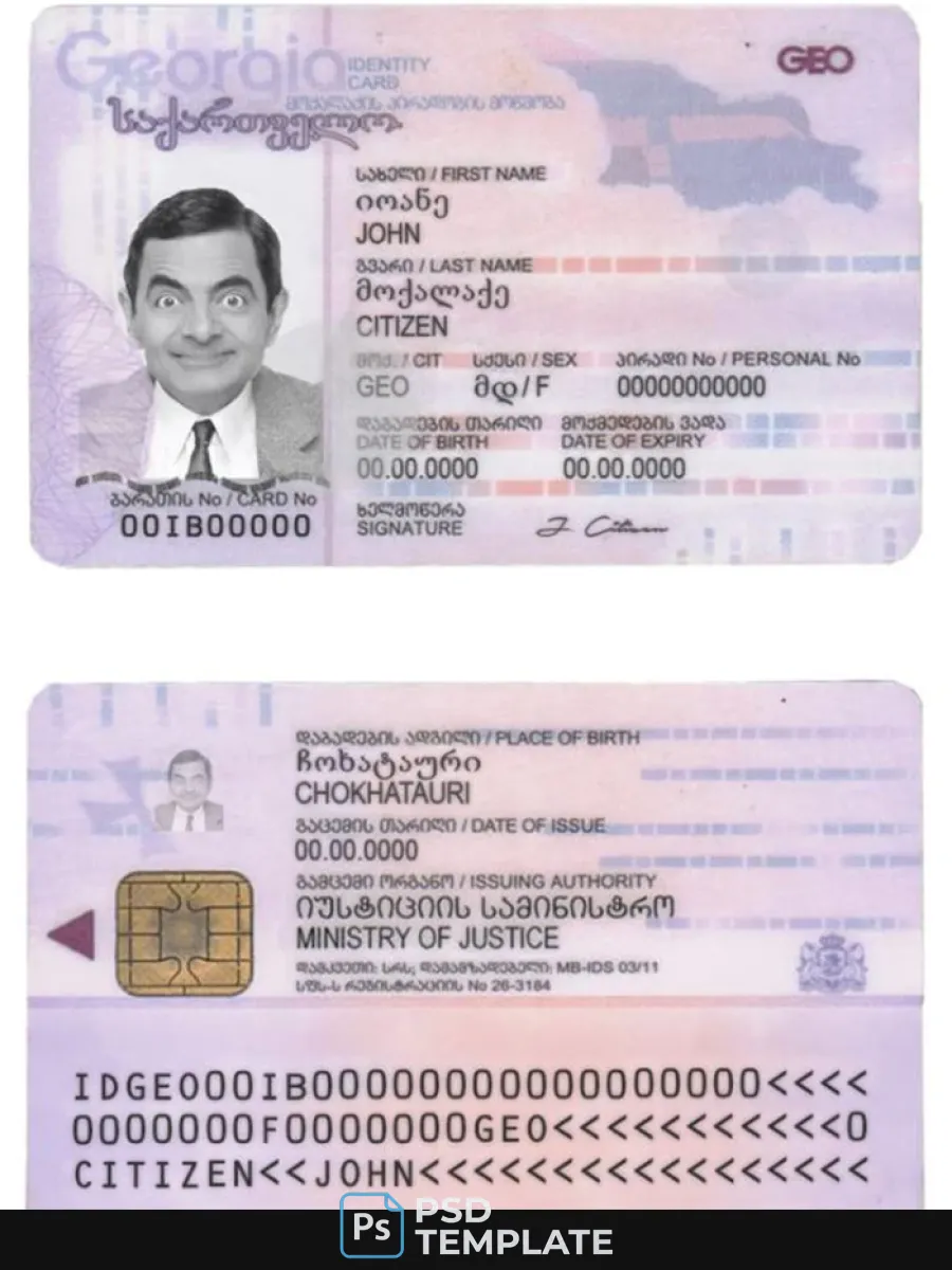 Georgia Id — ID Cards