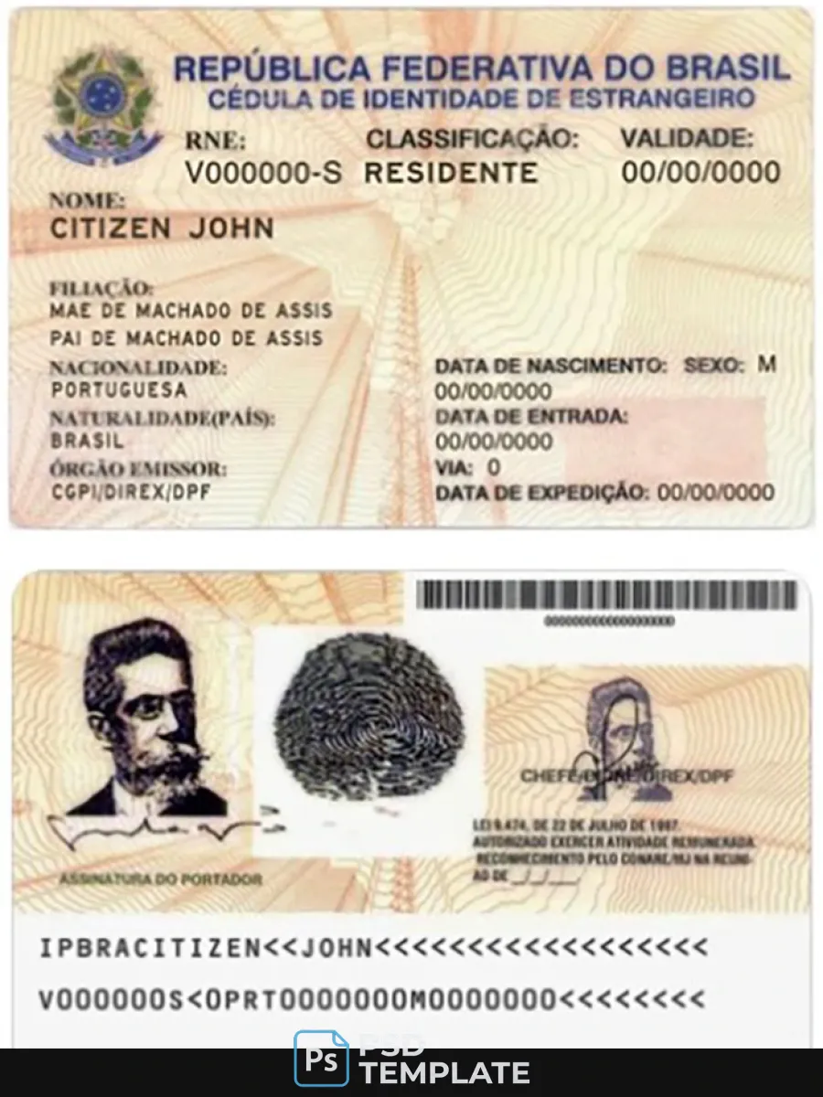 Brasil Resident Permit — Residence Permit