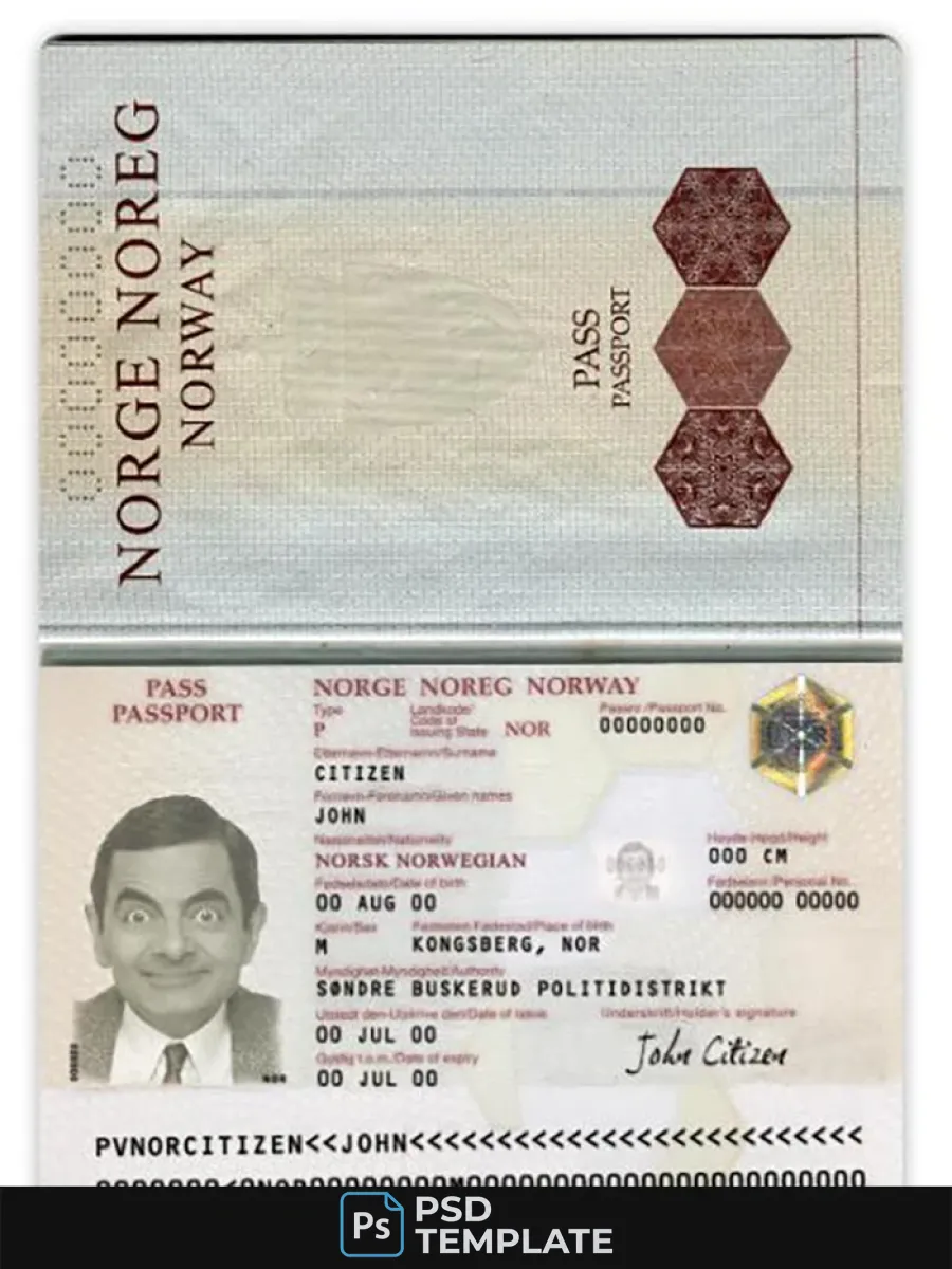 Norway Passport Version 2 — Passports