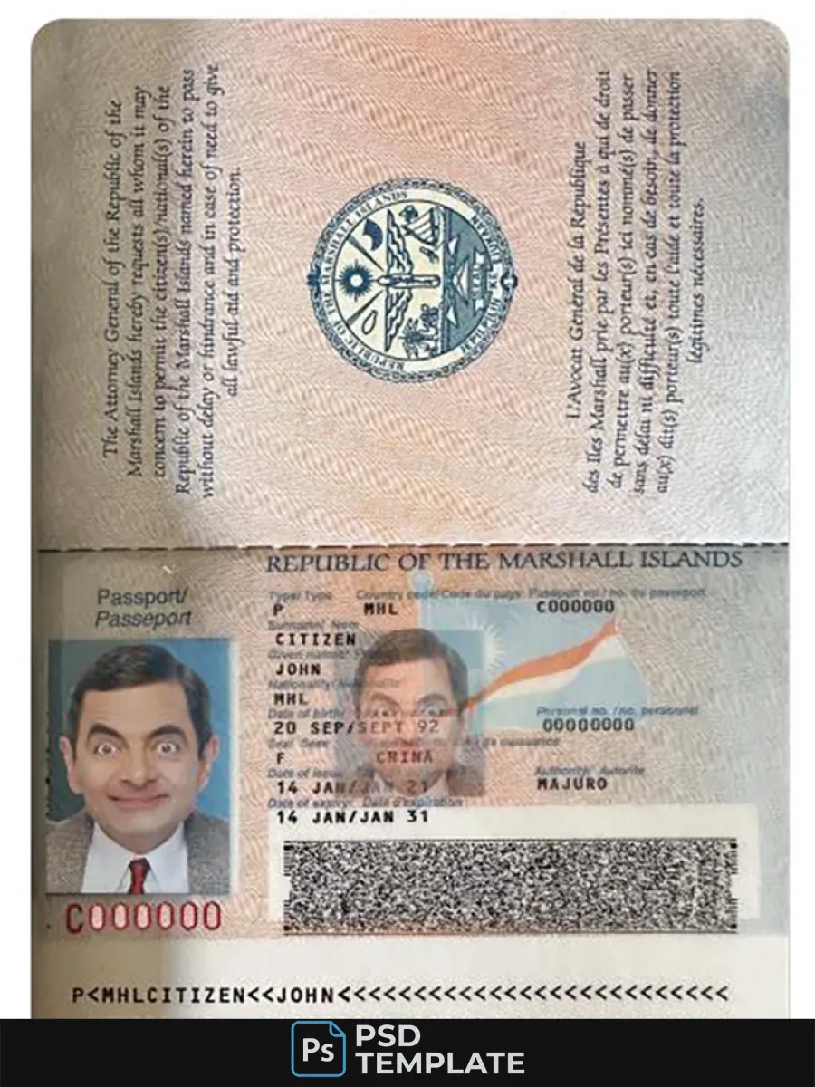 Marshall Islands Pass — Passports