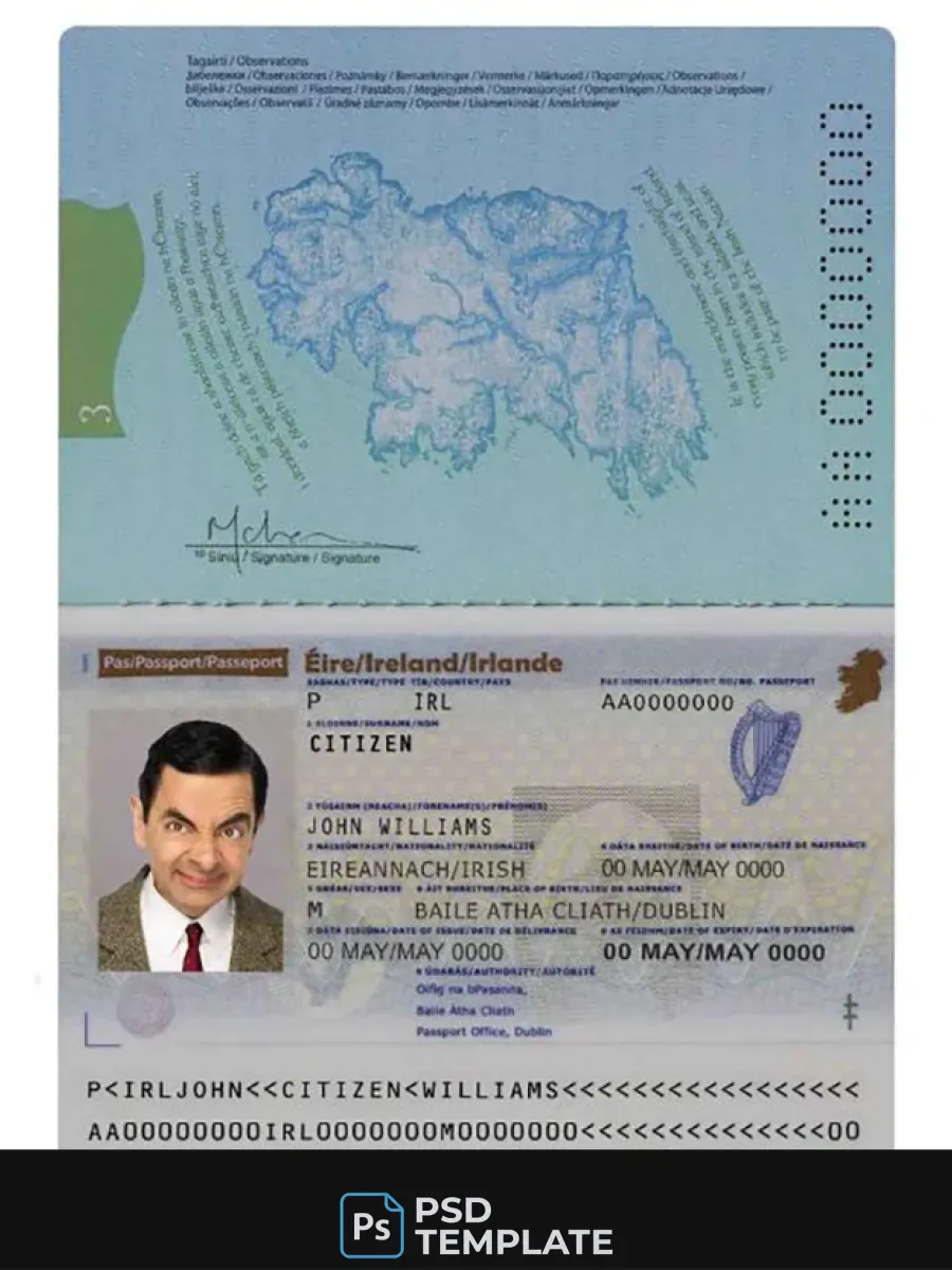 Ireland Passport — Passports