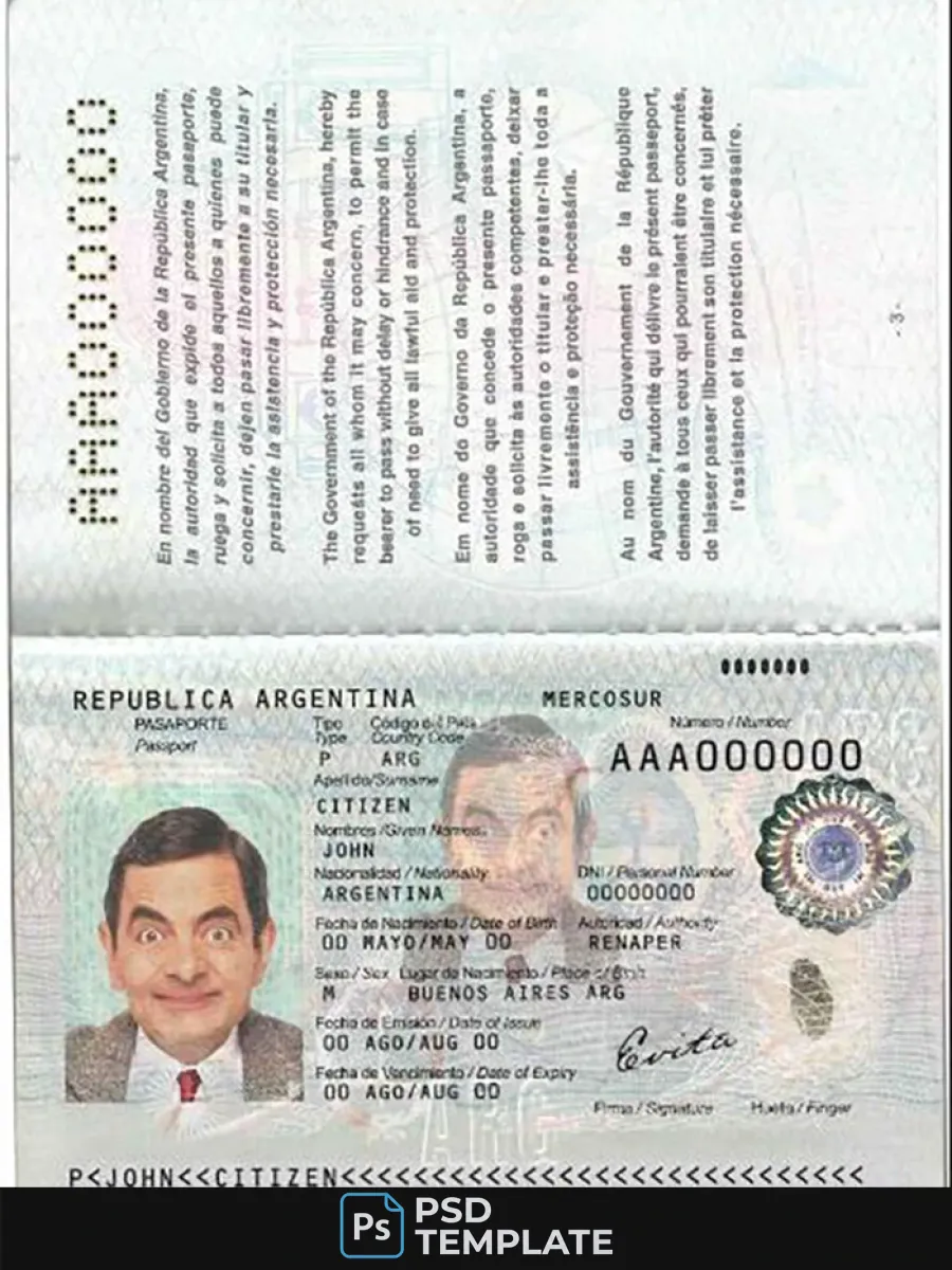 Argentina Passport