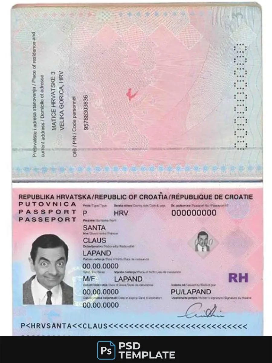 Croatia Passport — Passports
