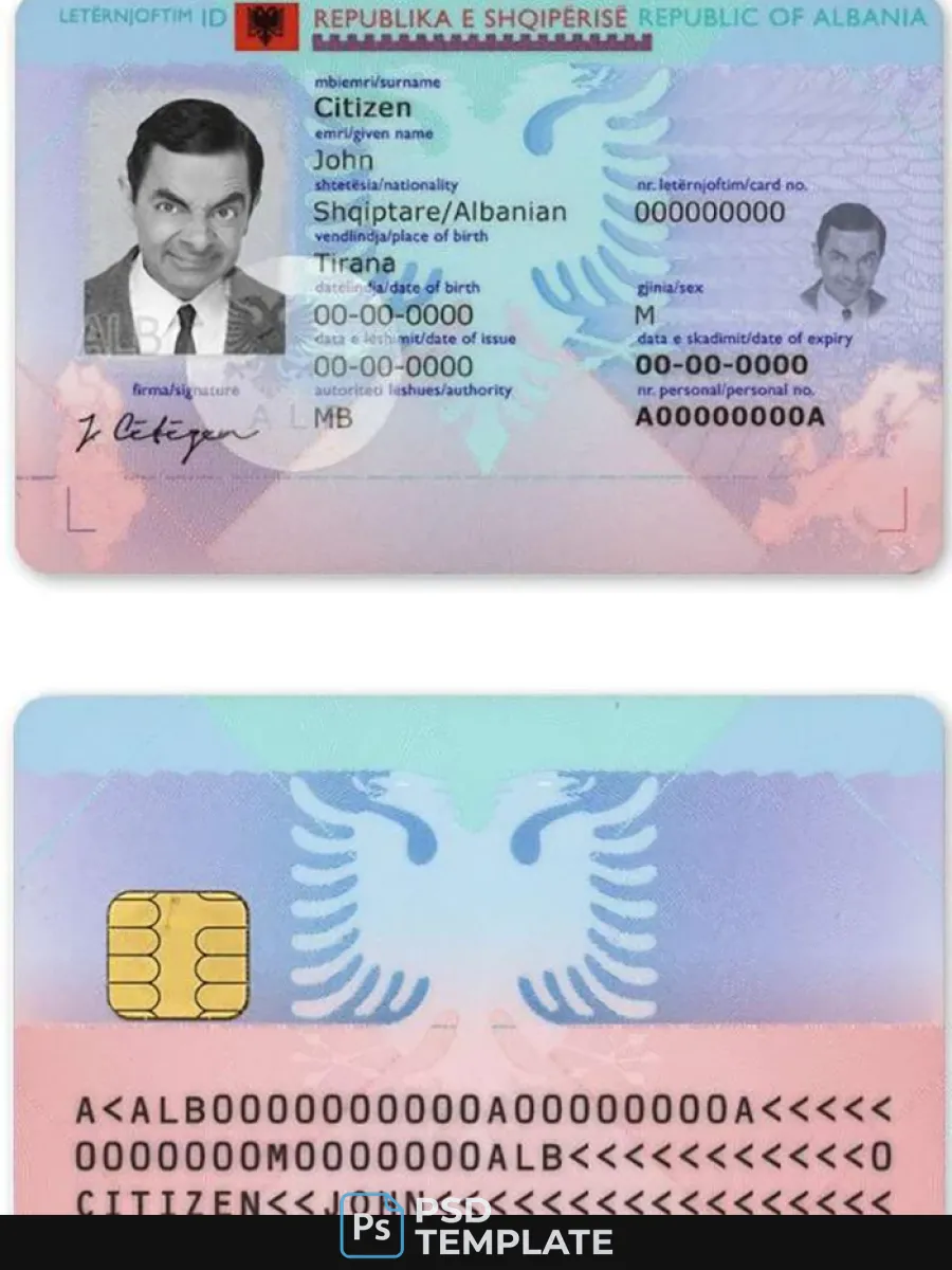 Albania Id — ID Cards