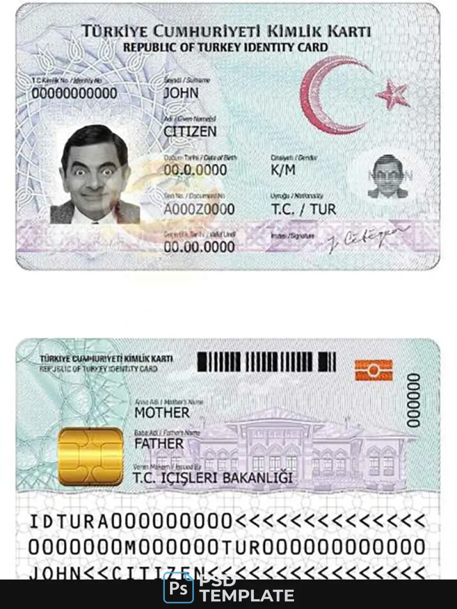 Turkey Id 2 — ID Cards