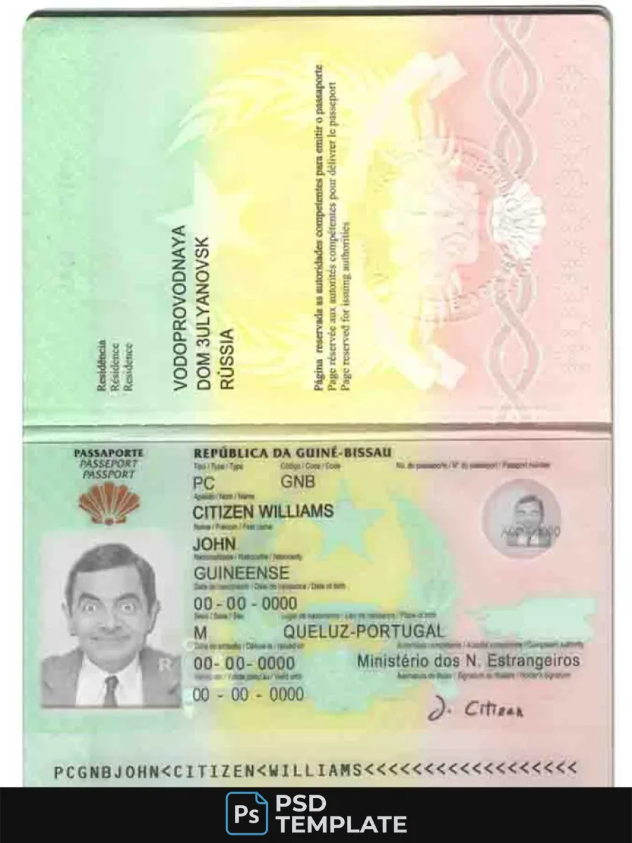 Guinea Bissau Passport — Passports