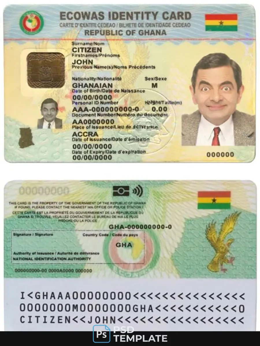 Ghana Id — ID Cards