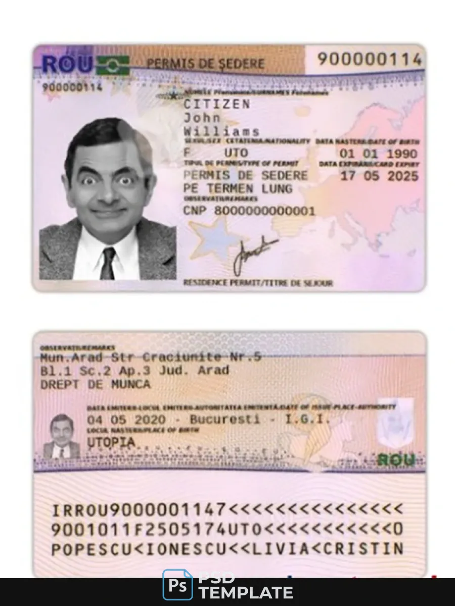 Romania Residence Permit