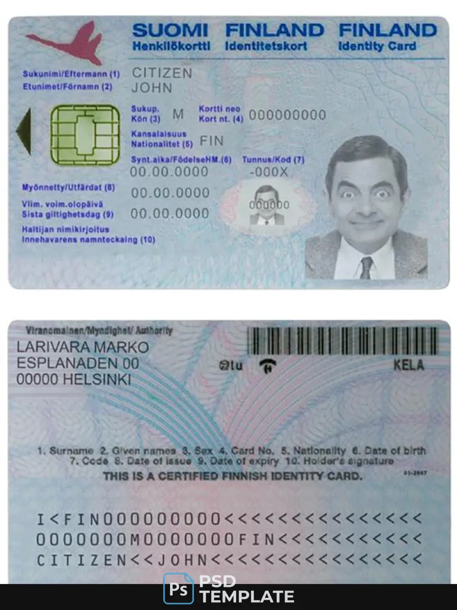 Finland Id Version 2 — ID Cards