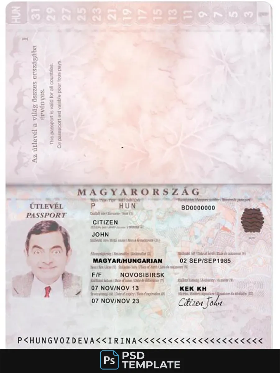 Hungary Pass Version 2 — Passports