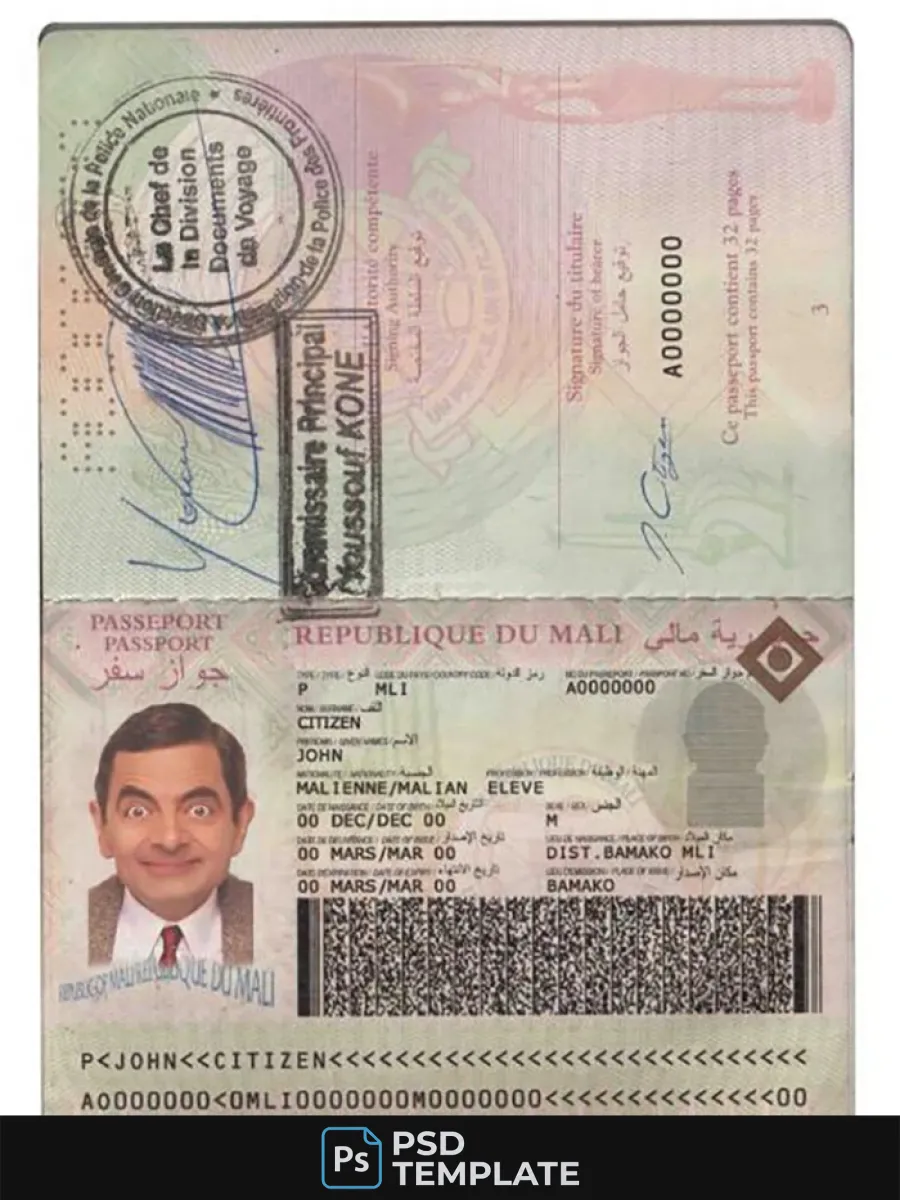 Mali Passport — Passports