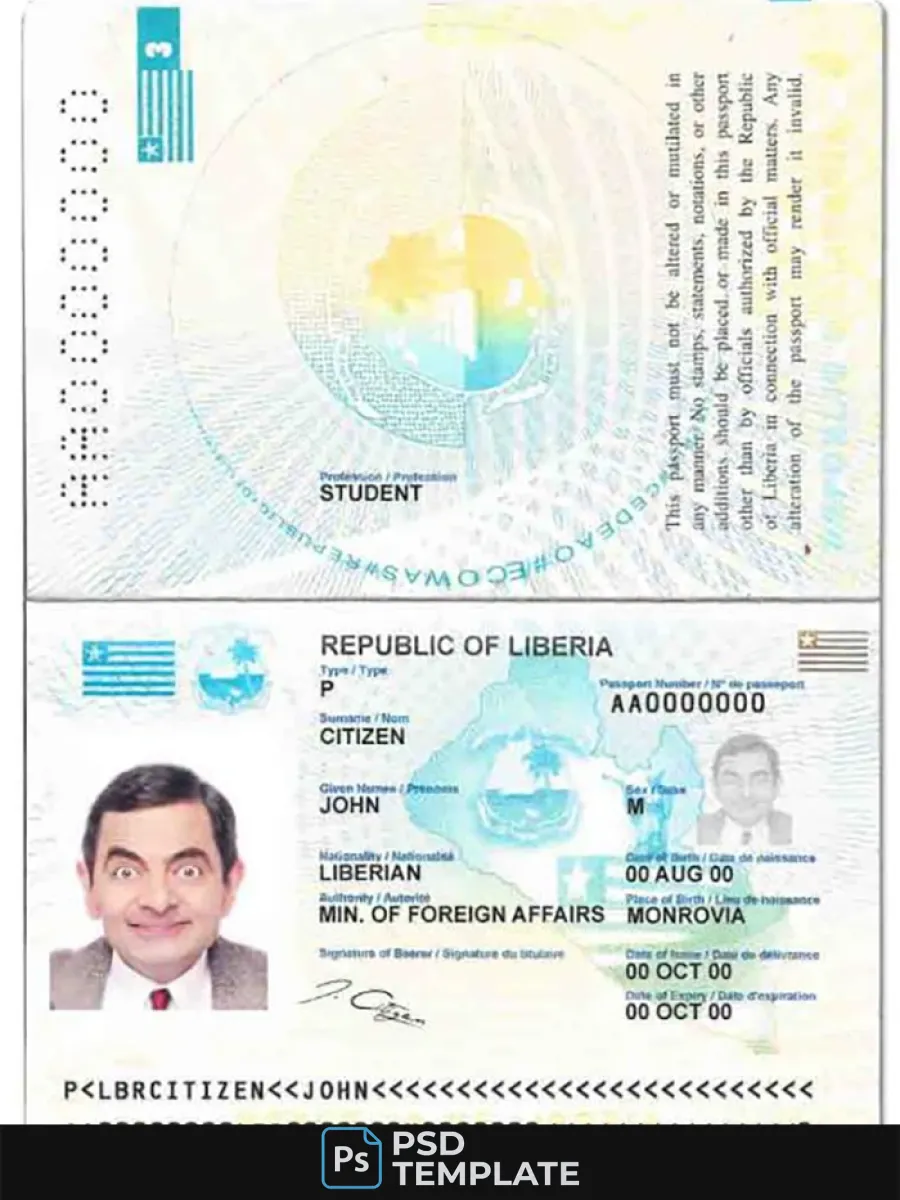 Liberia Passport — Passports