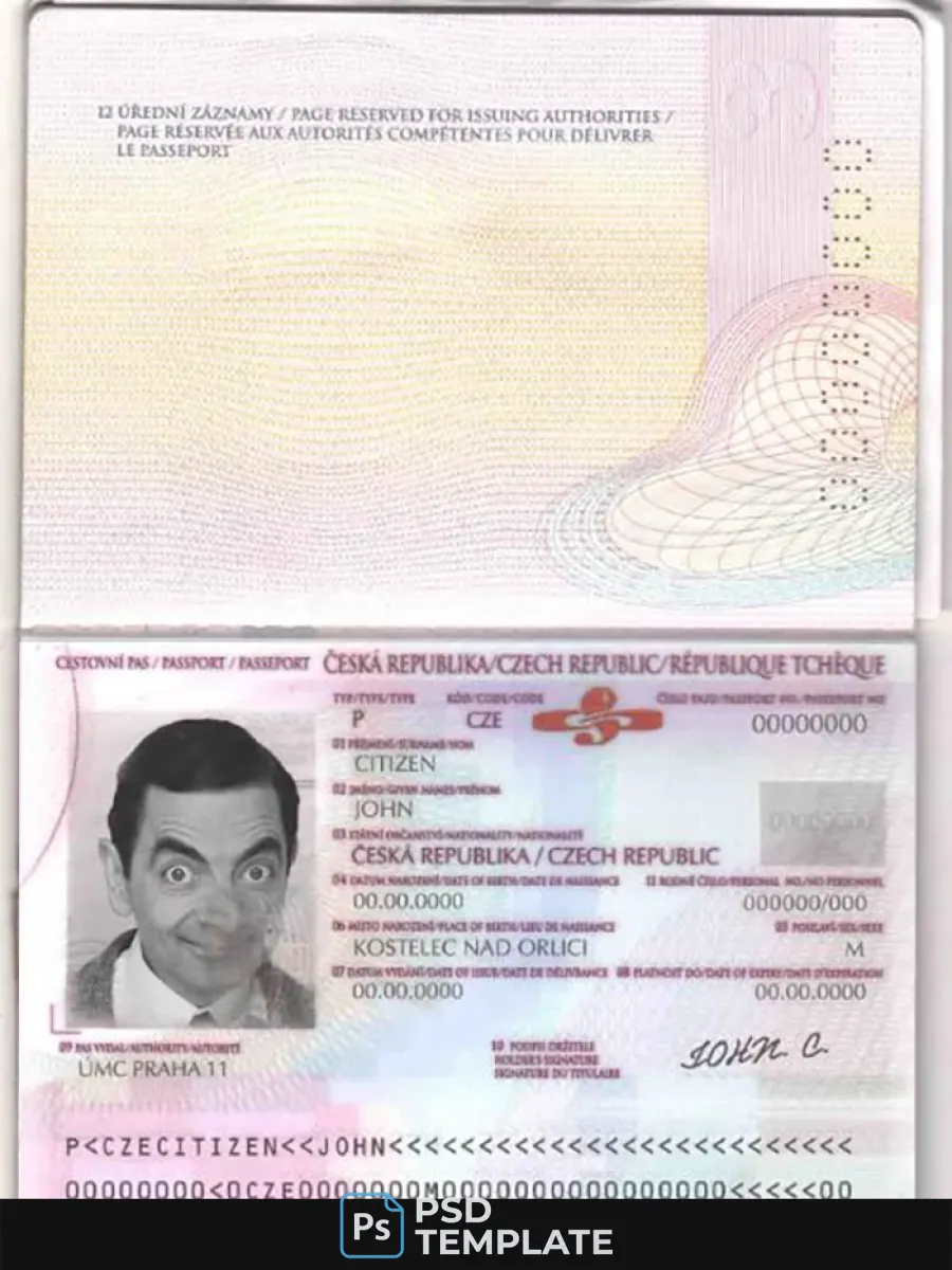 Czech Passport — Passports
