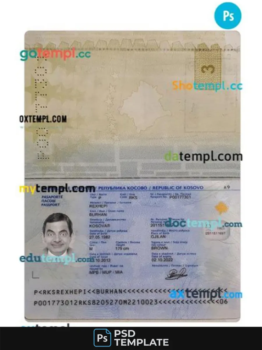 Kosovo Passport — Passports
