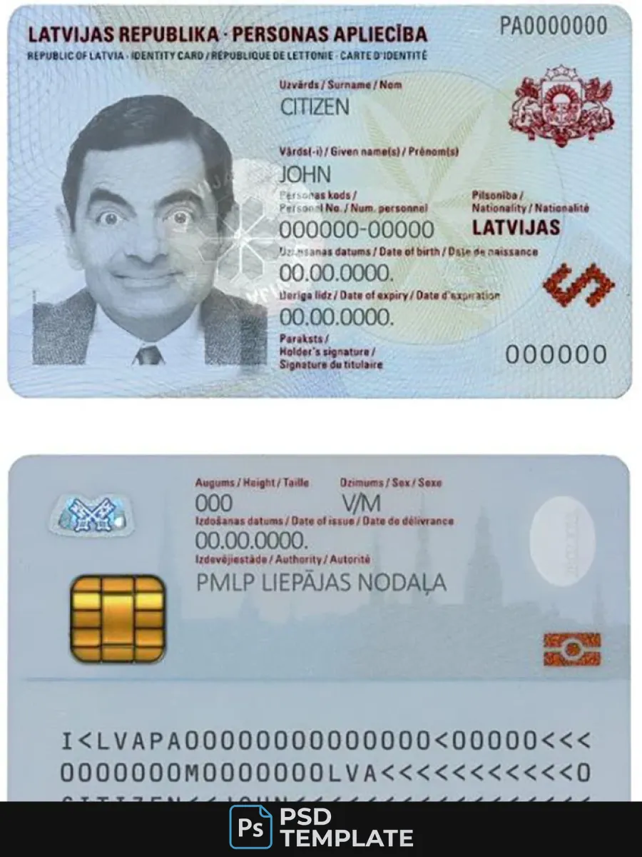 Latvia Id — ID Cards