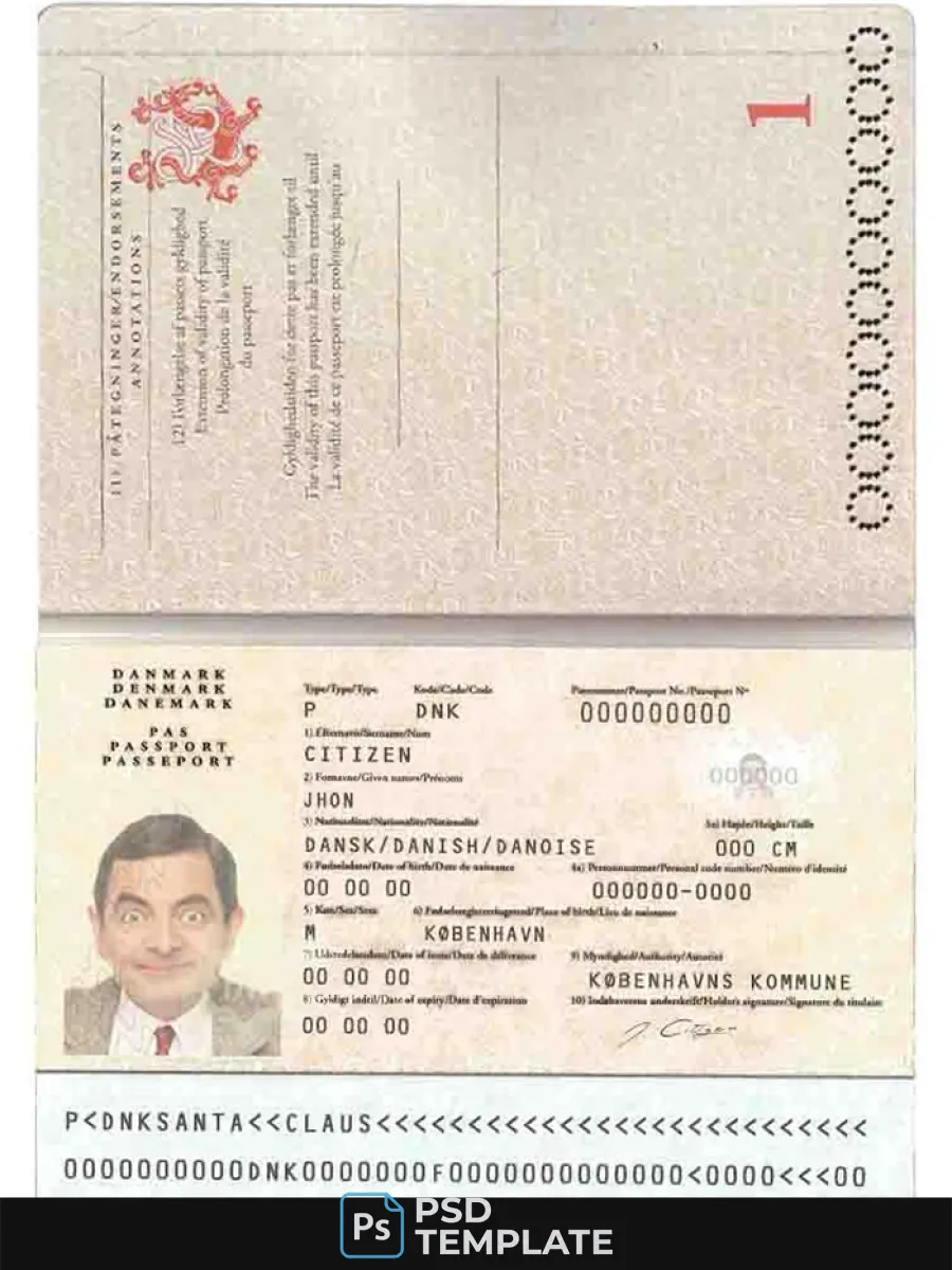 Denmark Passport — Passports