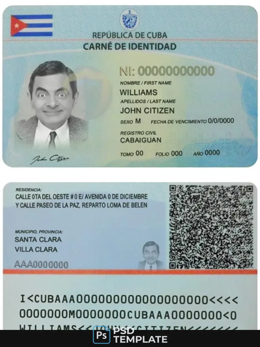 Cuba Id — ID Cards