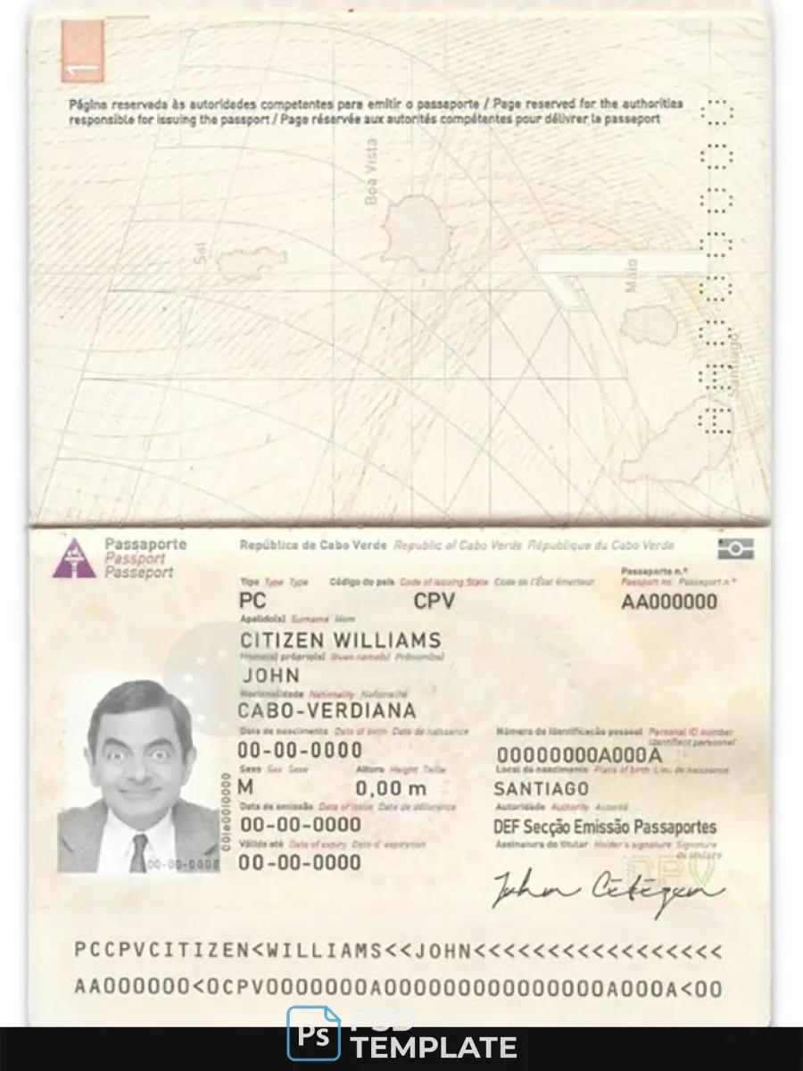 Cabo Verde Passport — Passports