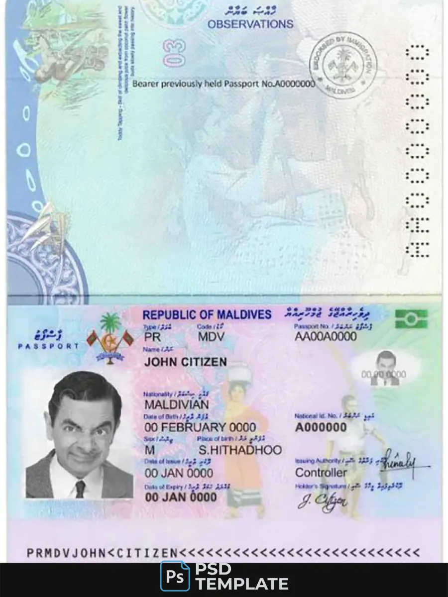 Maldives Passport — Passports