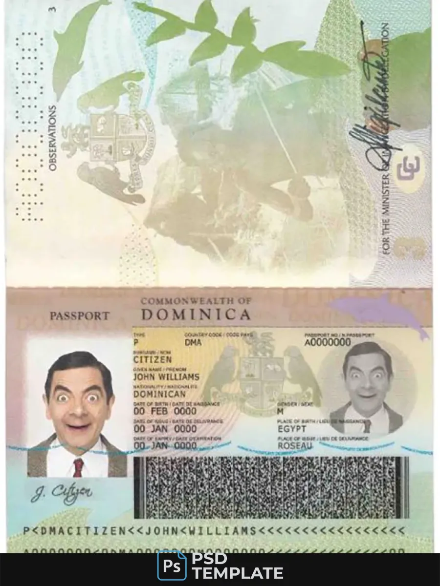 Dominica Passport — Passports