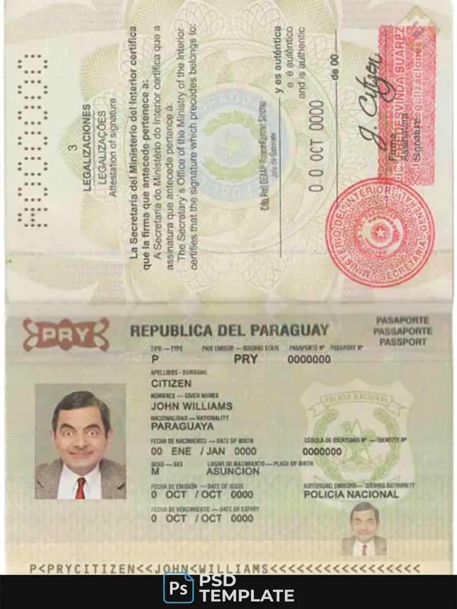 Paraguay Passport — Passports
