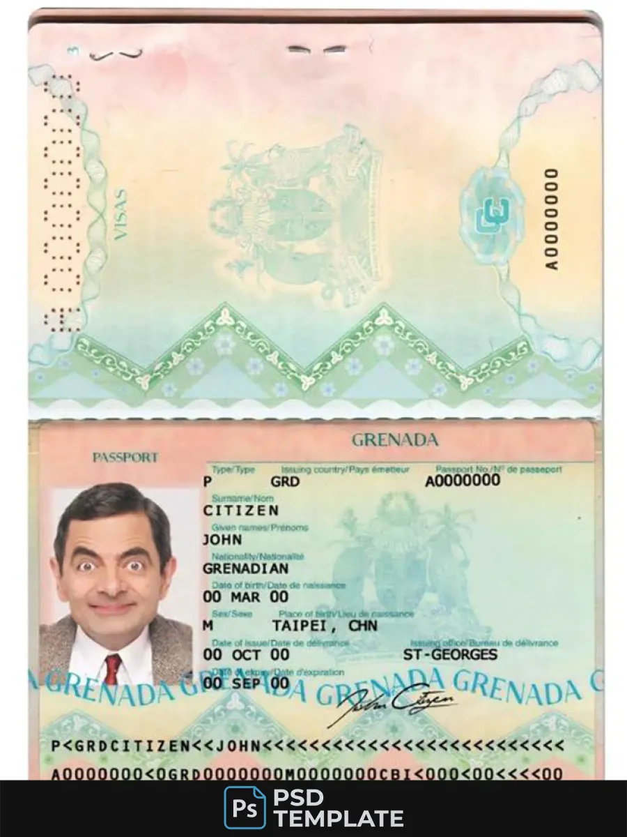 Grenada Passport — Passports