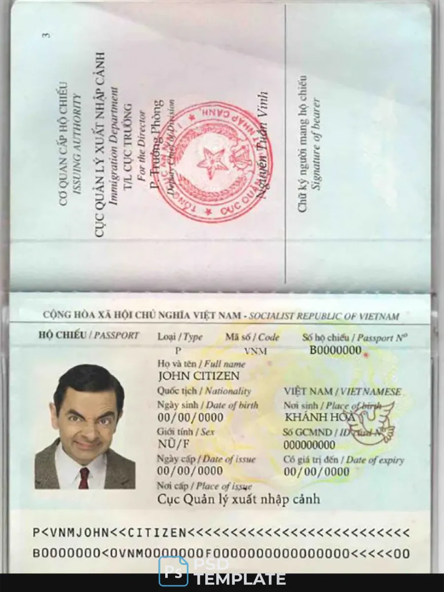 Vietnam Passport — Passports