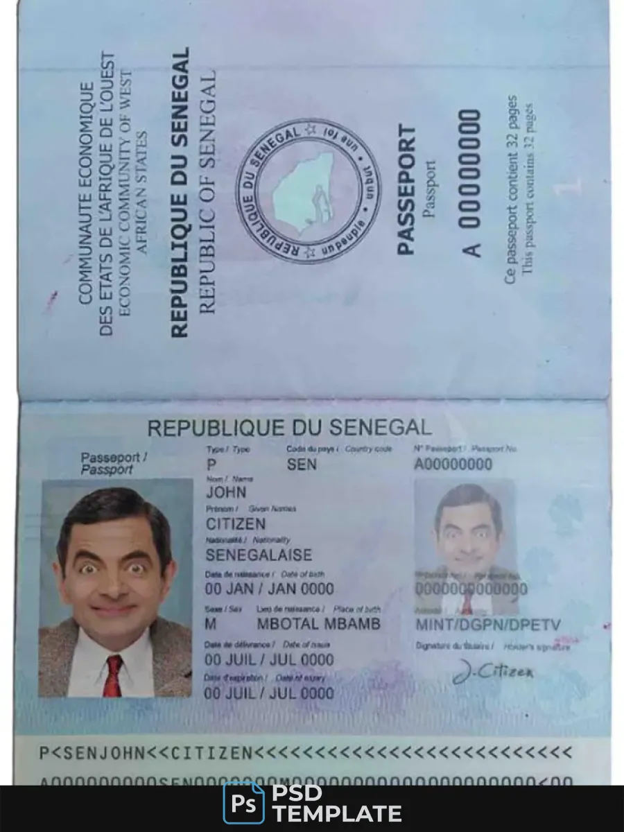 Senegal Passport — Passports