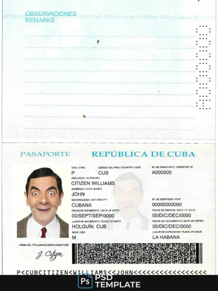 Cuba Passport — Passports