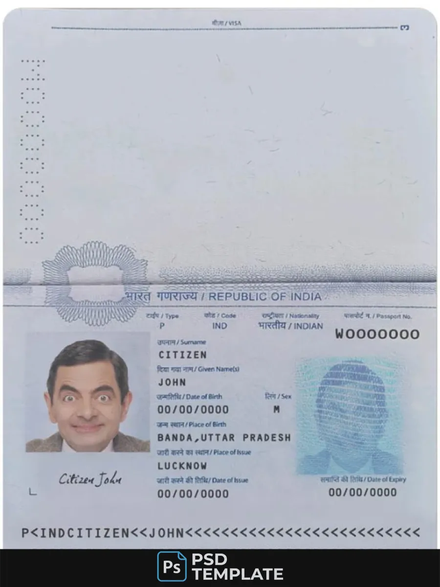 India Passport New Version — Passports